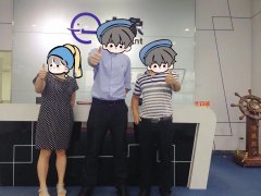 广州的客户来访888彩票手机贴膜生产厂家